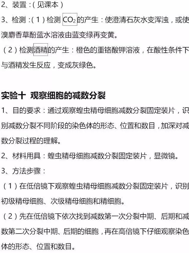 高考生物全部试验总结+人物总结，赶快收藏！