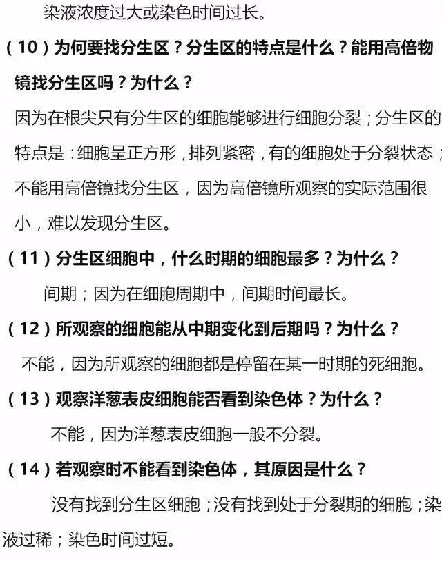 高考生物全部试验总结+人物总结，赶快收藏！