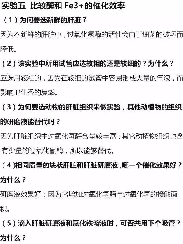 高考生物全部试验总结+人物总结，赶快收藏！