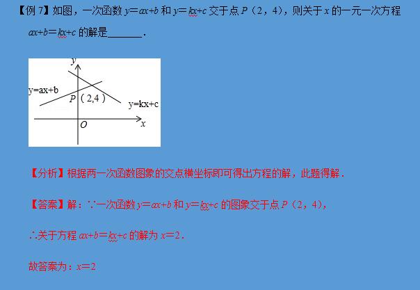 中考中《一次函数》常考的10个考点合集