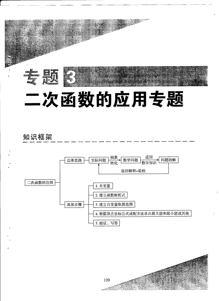 初中数学易错题常考题解题模型-二次函数的应用专题