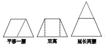 初中几何中梯形的添线与转化