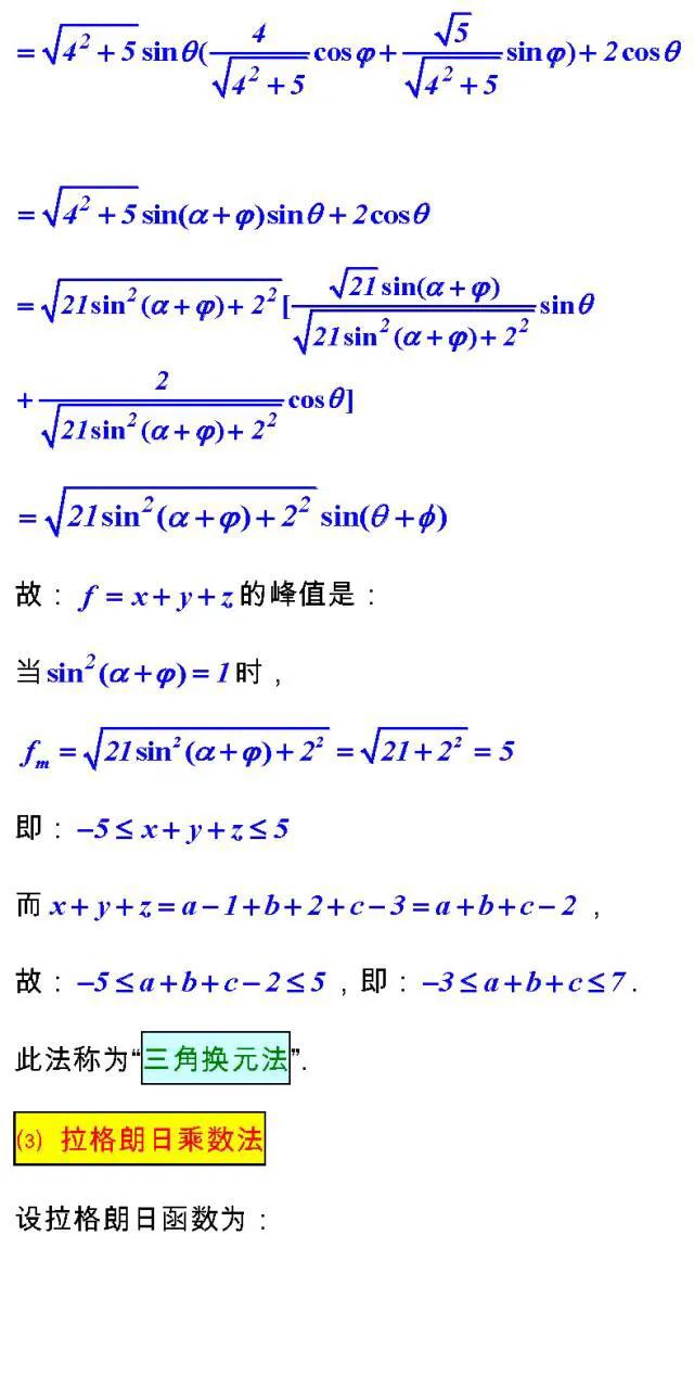 高考数学考试必备的“23个经典不等式”及多种证法