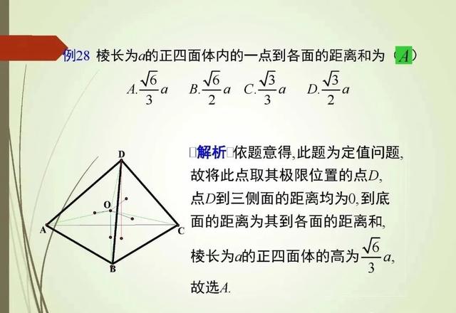 解高考选择题和填空题的策略和技巧！