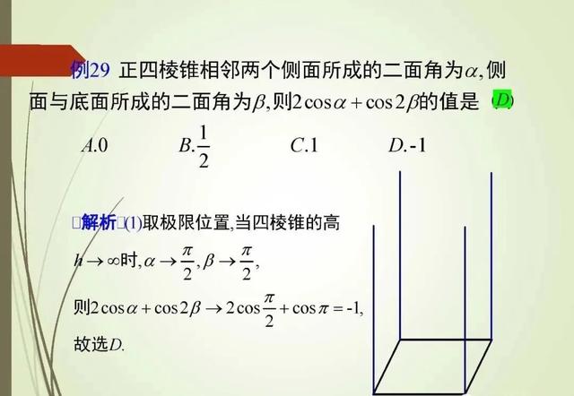 解高考选择题和填空题的策略和技巧！