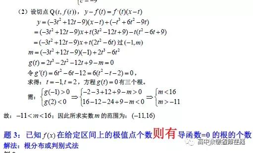 导数各类题型方法总结