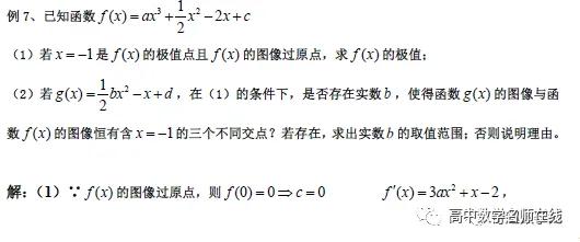 导数各类题型方法总结