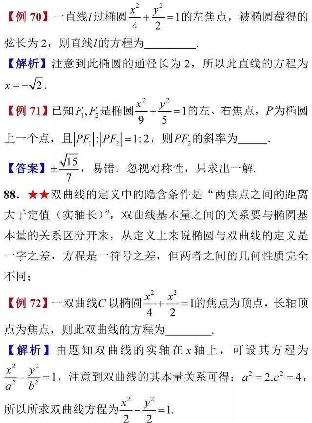 高考数学考前知识点全面回顾！