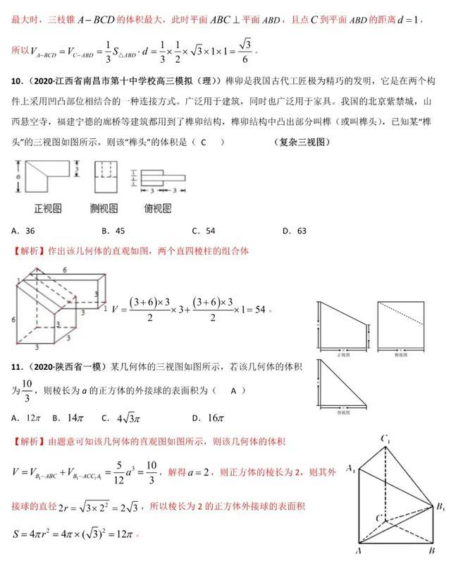 2020年高考数学《新题型•易错题•精华题》查漏补缺专用！