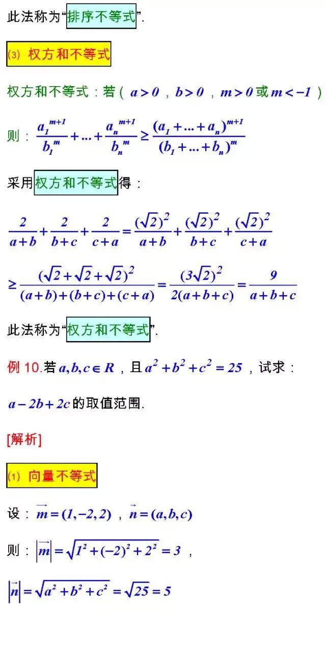 高考数学考试必备的“23个经典不等式”及多种解法