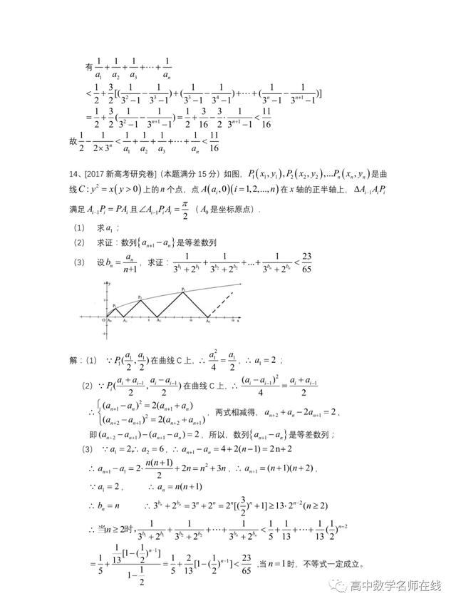 最系统的放缩技巧证明不等式总结