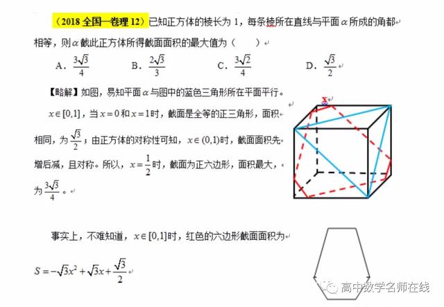 数学选择填空压轴题解题策略