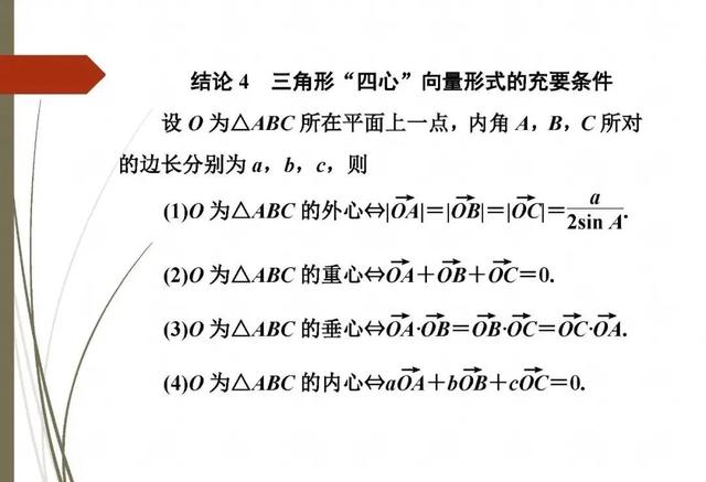 活用10个“二级结论”高效解题