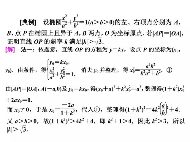 高中数学中简化解析几何运算的5个技巧