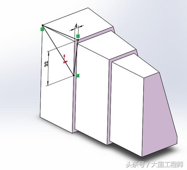 用SolidWorks画3D建模练习题：3D08_H01