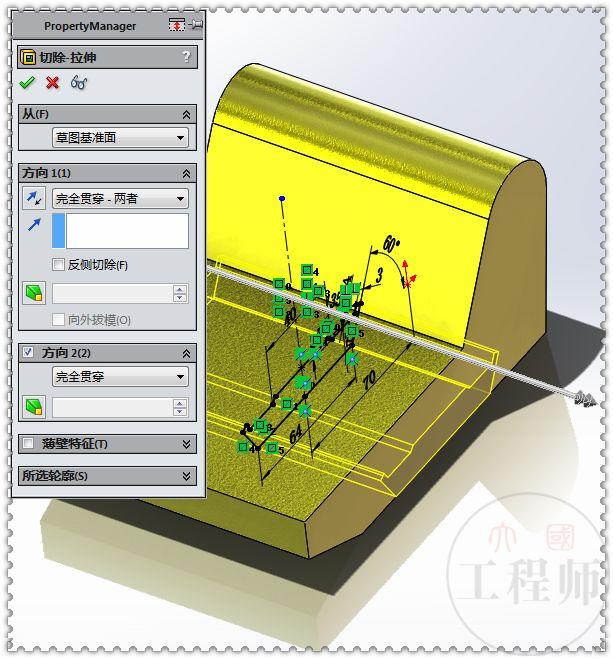 3D建模练习题，类似的图形只要看懂了图纸，建模就简单了