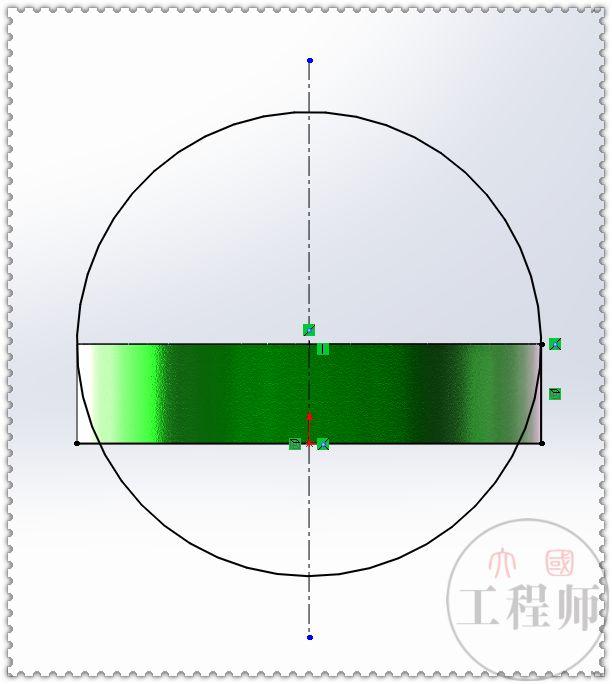 3D建模练习题，用SolidWorks画的端盖零件