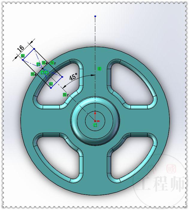 用SolidWorks建模的3D练习题，只要用对了方法，此图很快就能画成