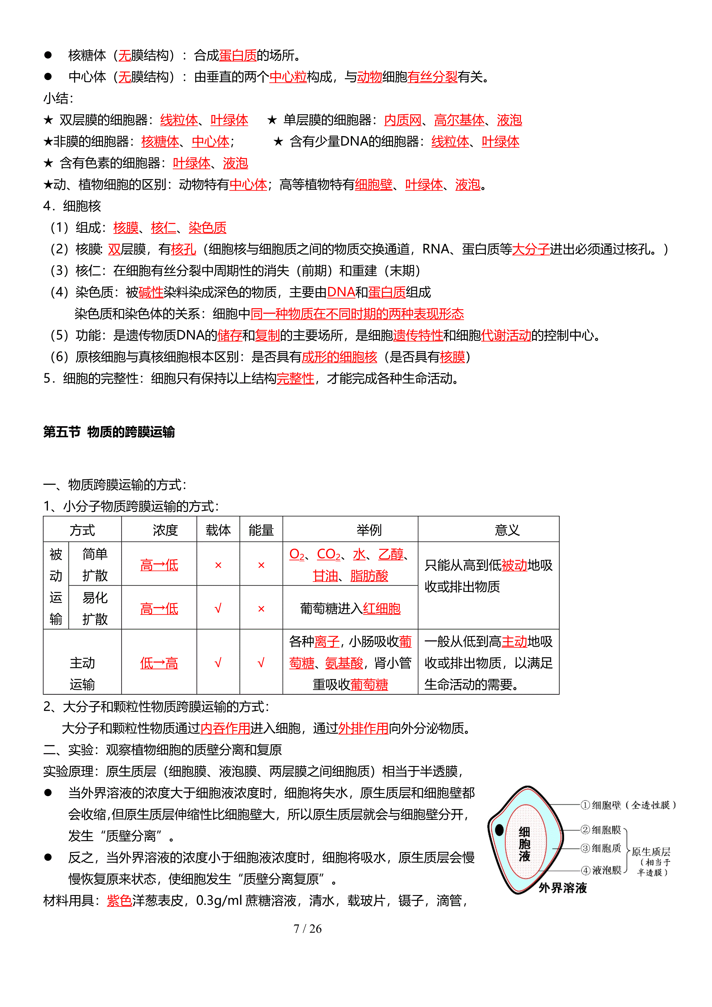 高三生物备考