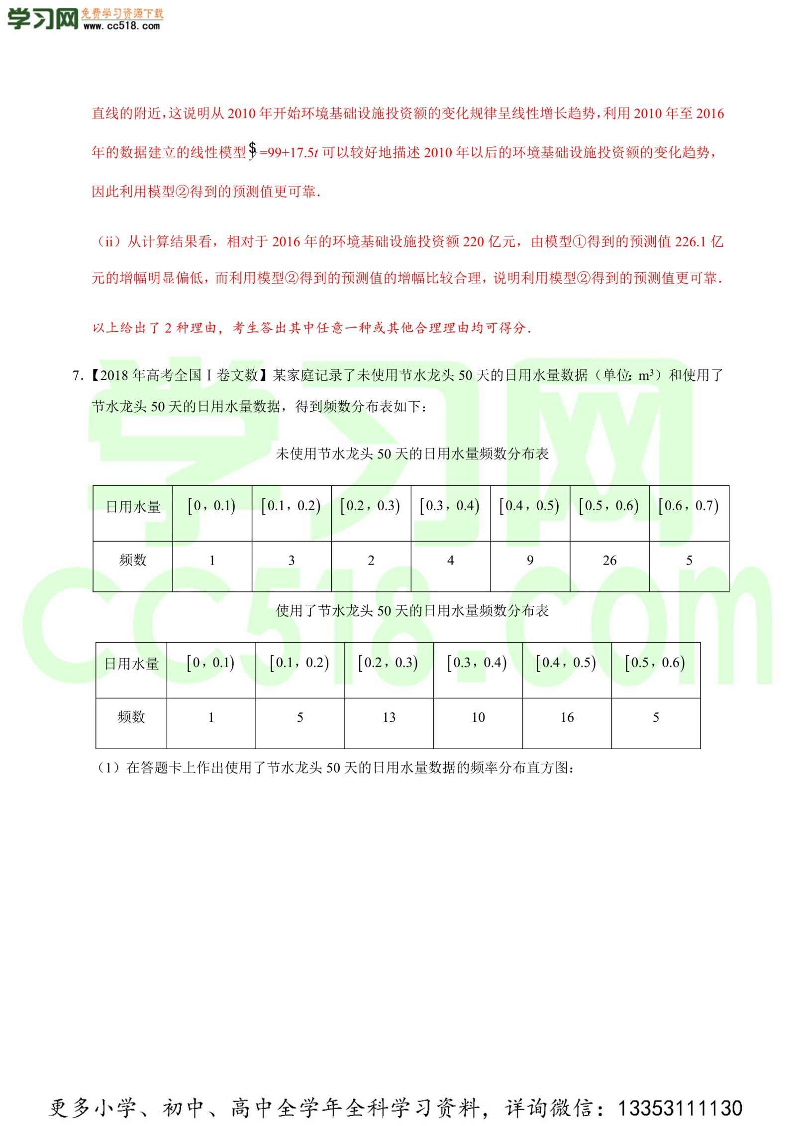 概率与统计（解答题）-高考数学必刷三年高考数学考点大分类提分解读（解析版）