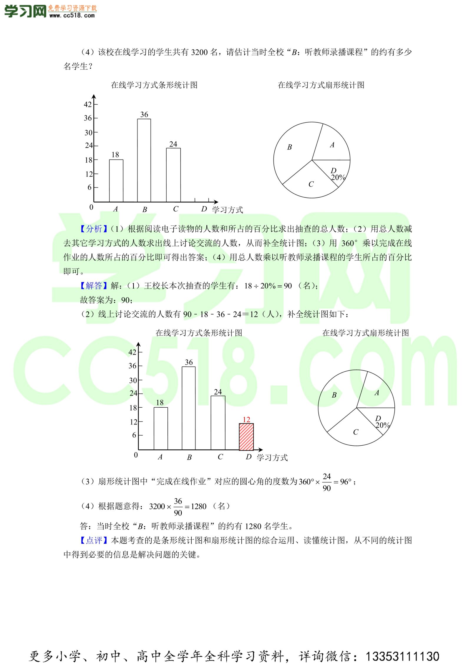 初二数学上册单元测试卷：数据的收集与表示