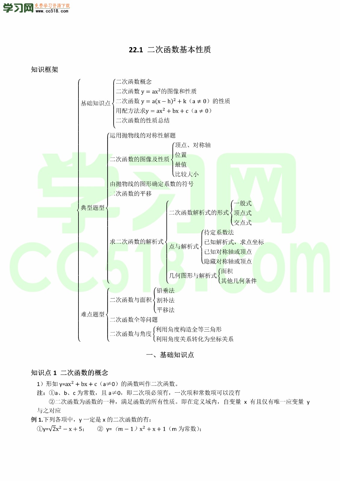 2020-2021学年新初三数学上册知识点讲解（含答案及解析）