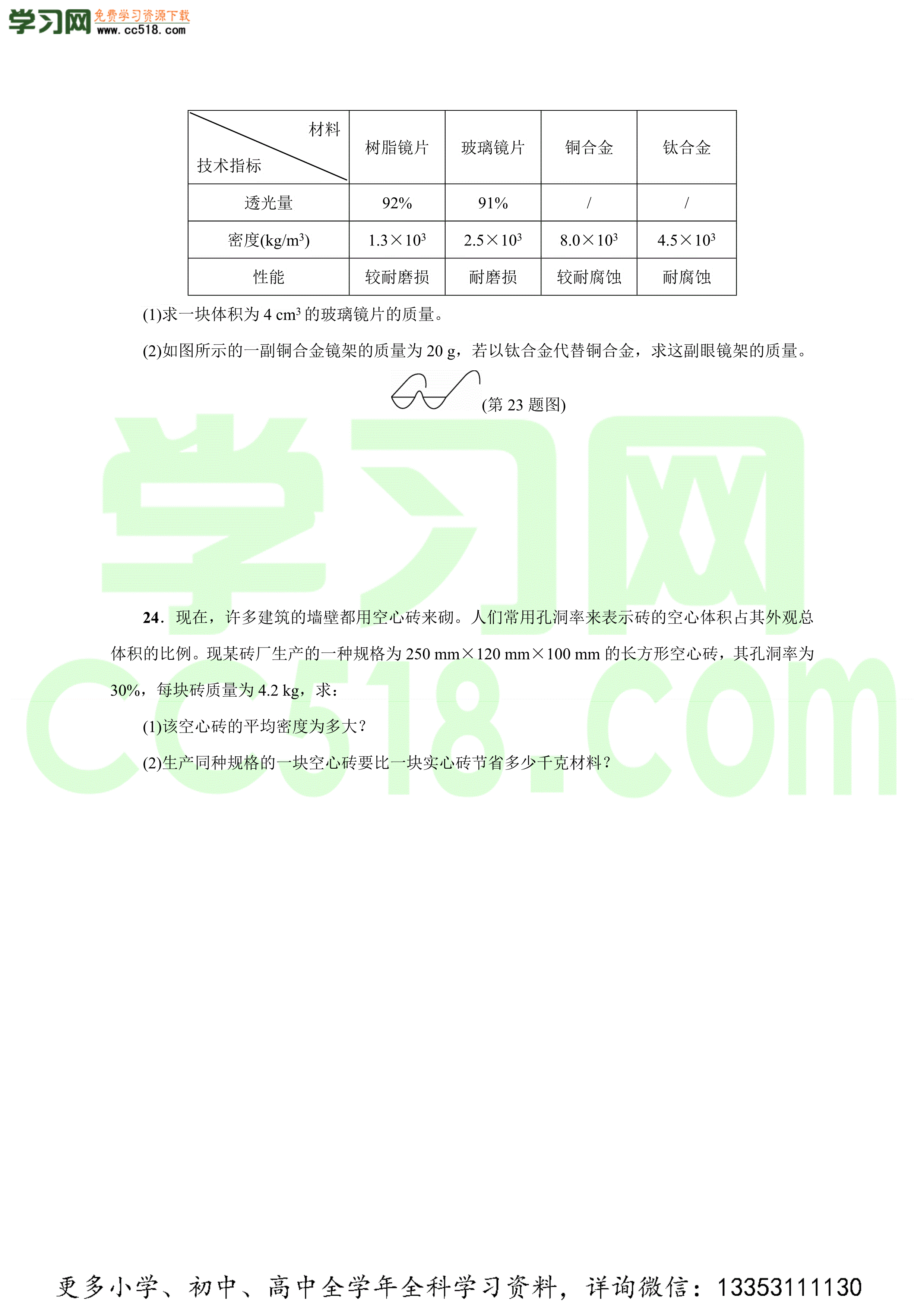 2020-2021学年初二物理上册考点单元检测