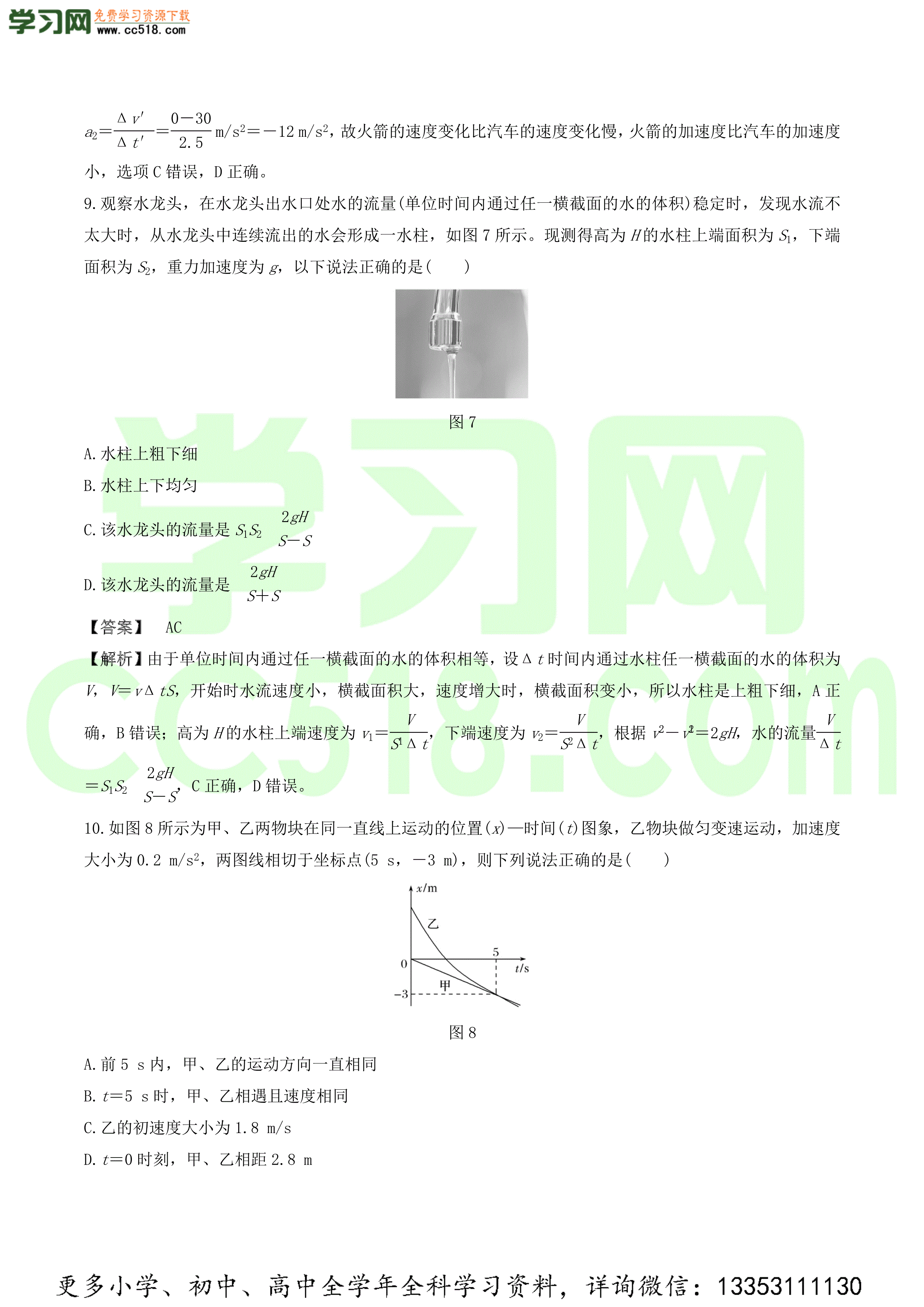 2020-2021年高考物理重点专题讲解及突破