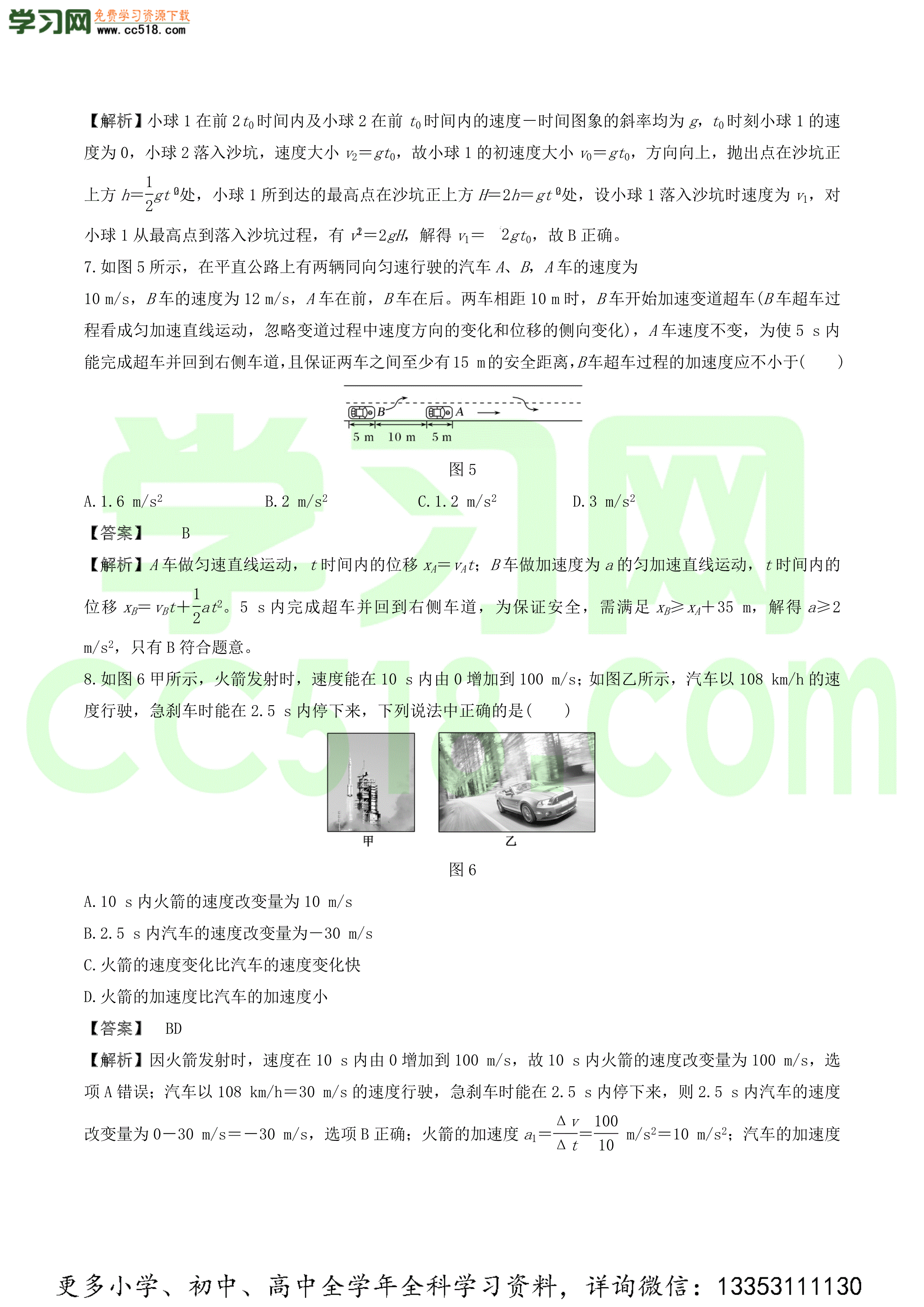 2020-2021年高考物理重点专题讲解及突破