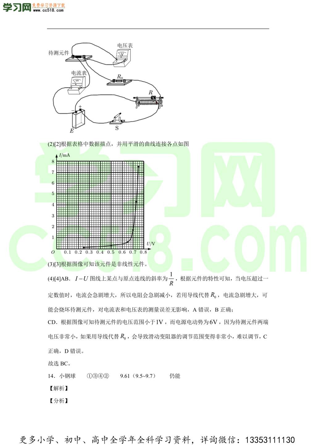 2020年江苏省高考物理试卷