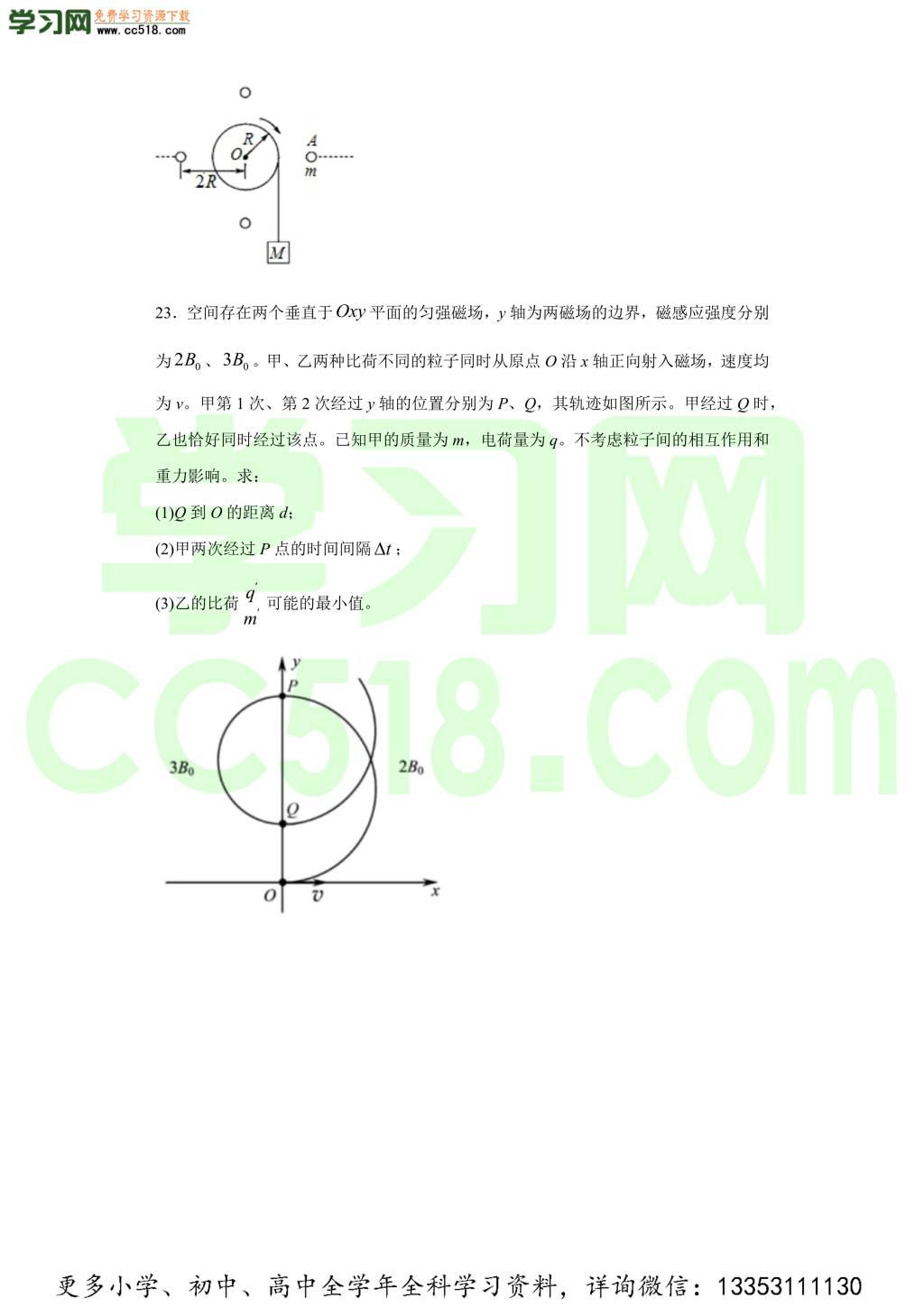 2020年江苏省高考物理试卷