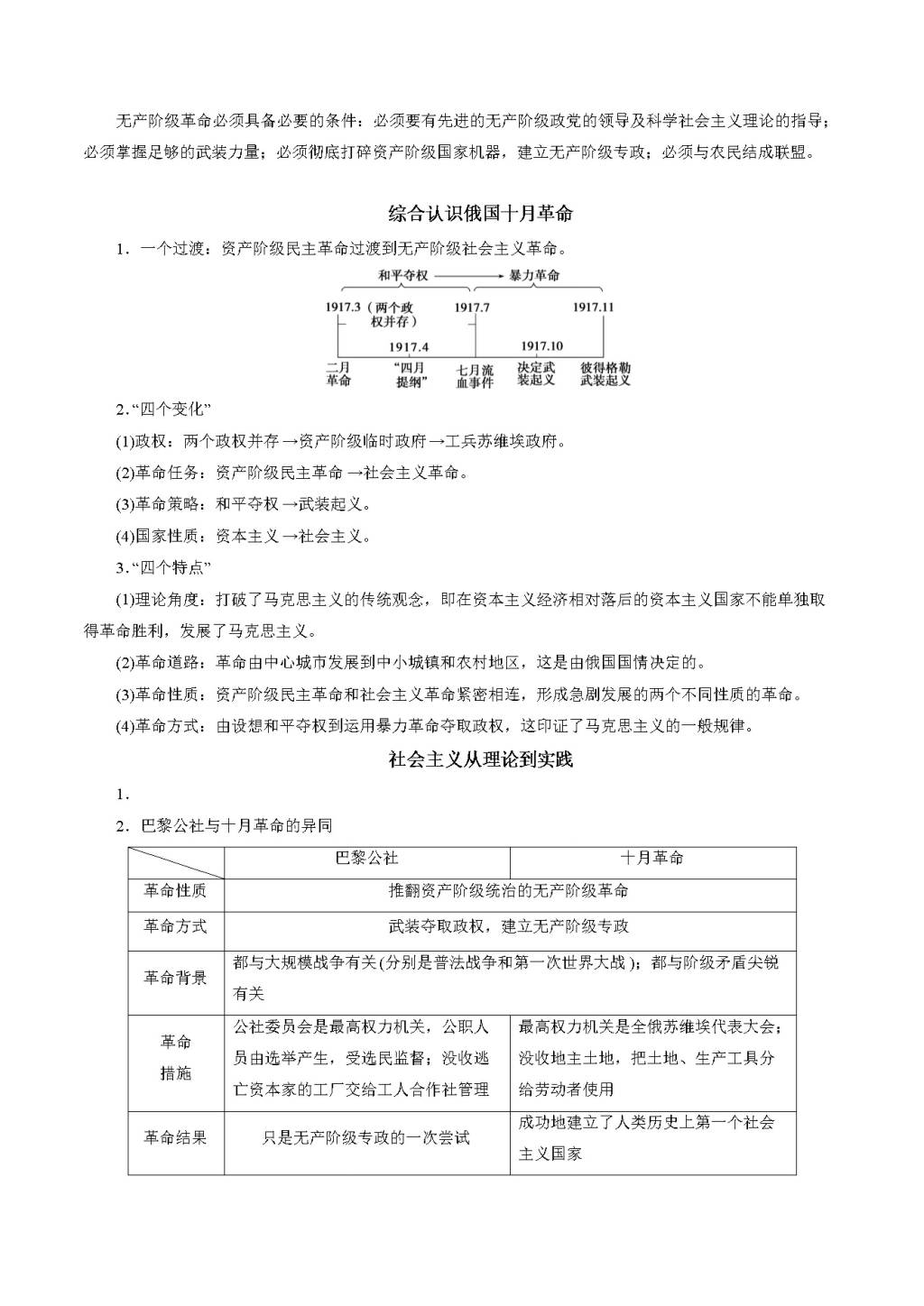 2021高考历史二轮复习核心考点专项突破练习（文件编号：21012908）