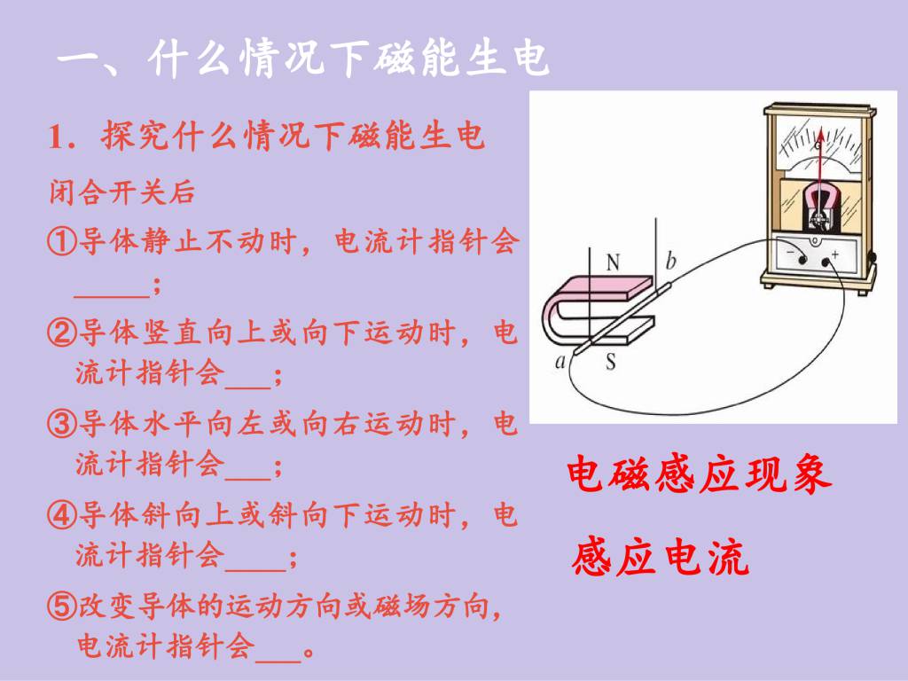 2020秋人教版九年级物理第20.5章磁生电课件（文件编号：21013003）