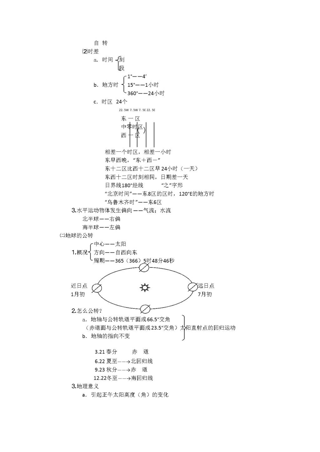 高三上学期地理寒假学习资料梳理（文件编号：21013124）