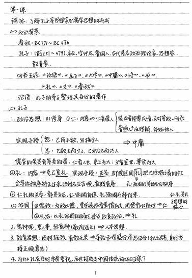 高考学霸笔记 历史OK