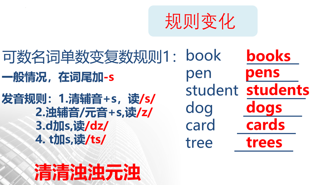 +2025年中考英语二轮复习专题01+名词（讲）课件