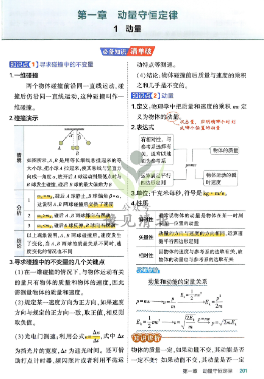 2026版53高中同步物理选修1疑难破