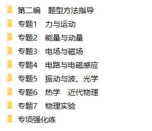 2025高考物理总复习优化设计二轮用书 (PPT+word) 2025高考物理总复习优化设计二轮用书 (PPT+word)