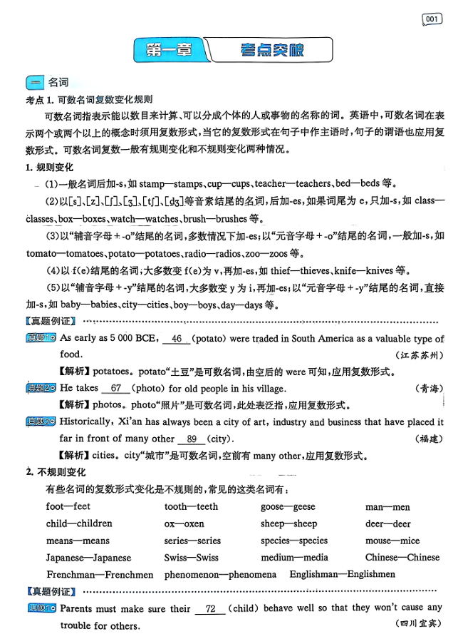 2026星火初中英语语法填空1600题 2026星火初中英语语法填空1600题