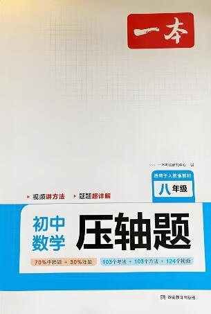 《一本初中数学压轴题》2024+2025版 电子版下载打印