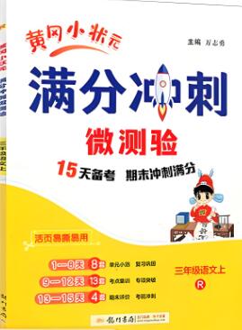 2025春《黄冈小状元满分冲刺微测验》电子版下载打印 2025春《黄冈小状元满分冲刺微测验》电子版下载打印