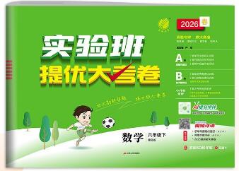 2026春《实验班提优大考卷》1-6年级下册PDF电子版下载
